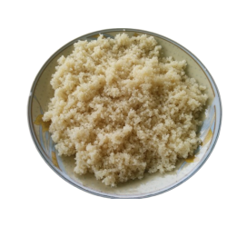 Dehydrated attiéké